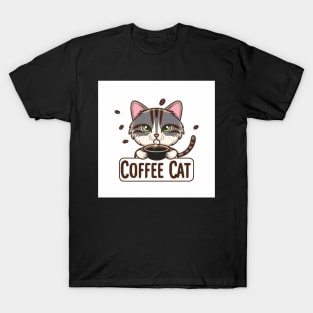 Coffee cat T-Shirt